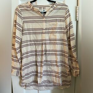 Old Navy Striped Tunic Shirt Size Medium